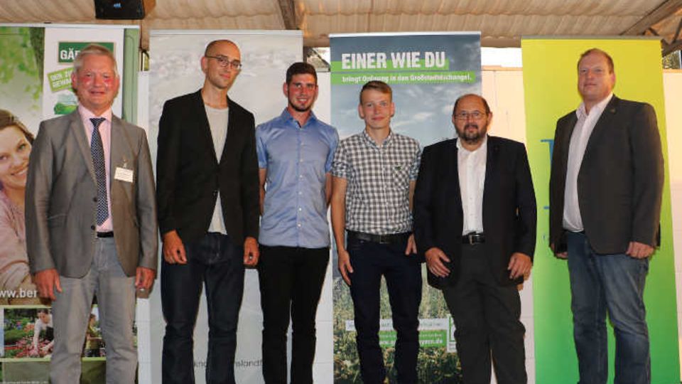 Freisprechungsfeier für Gärtner