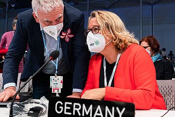 Svenja Schulze und Jochen Flasbarth