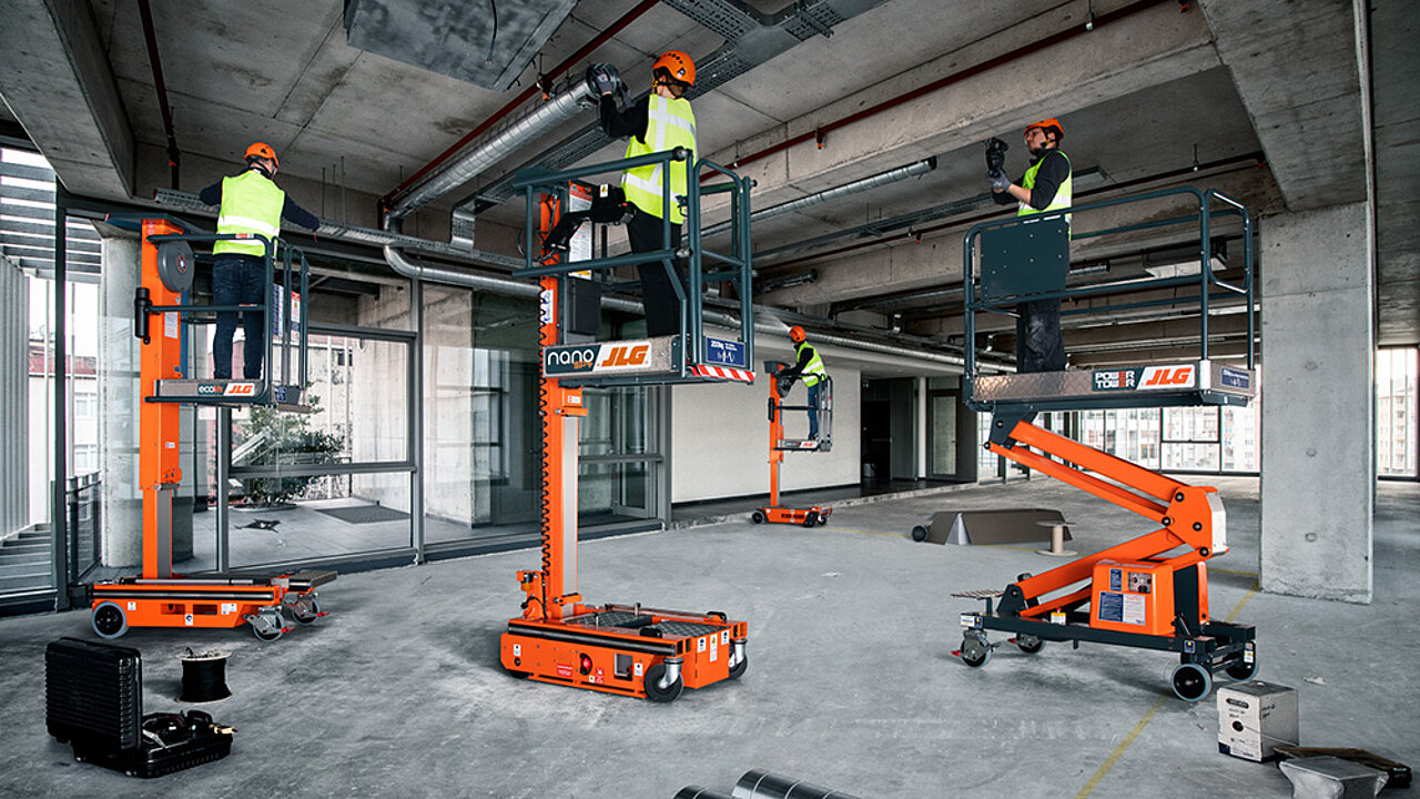 Über-Kopf-Arbeiten