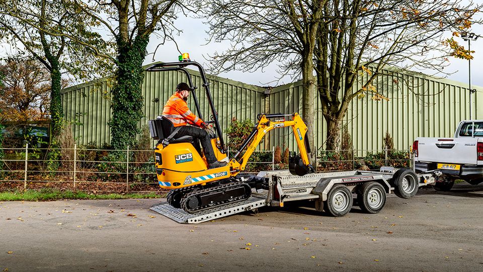 JCB Mikrobagger