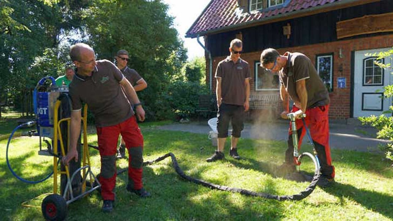 Tiefenbelüftung und Auflockerung des Bodens