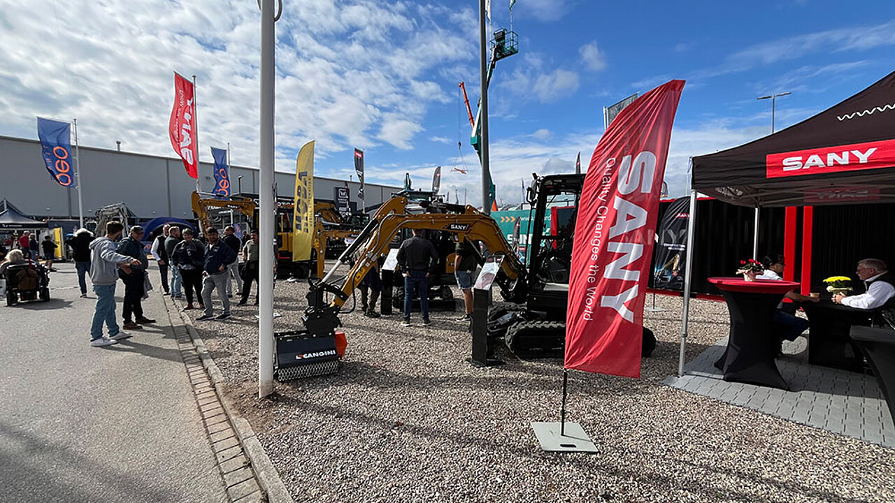Sany Minibagger Radlader