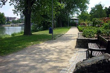 Wassergebundene Wegedecke