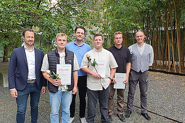 Freisprechungsfeier der Landschaftsgärtner*innen in Recklinghausen