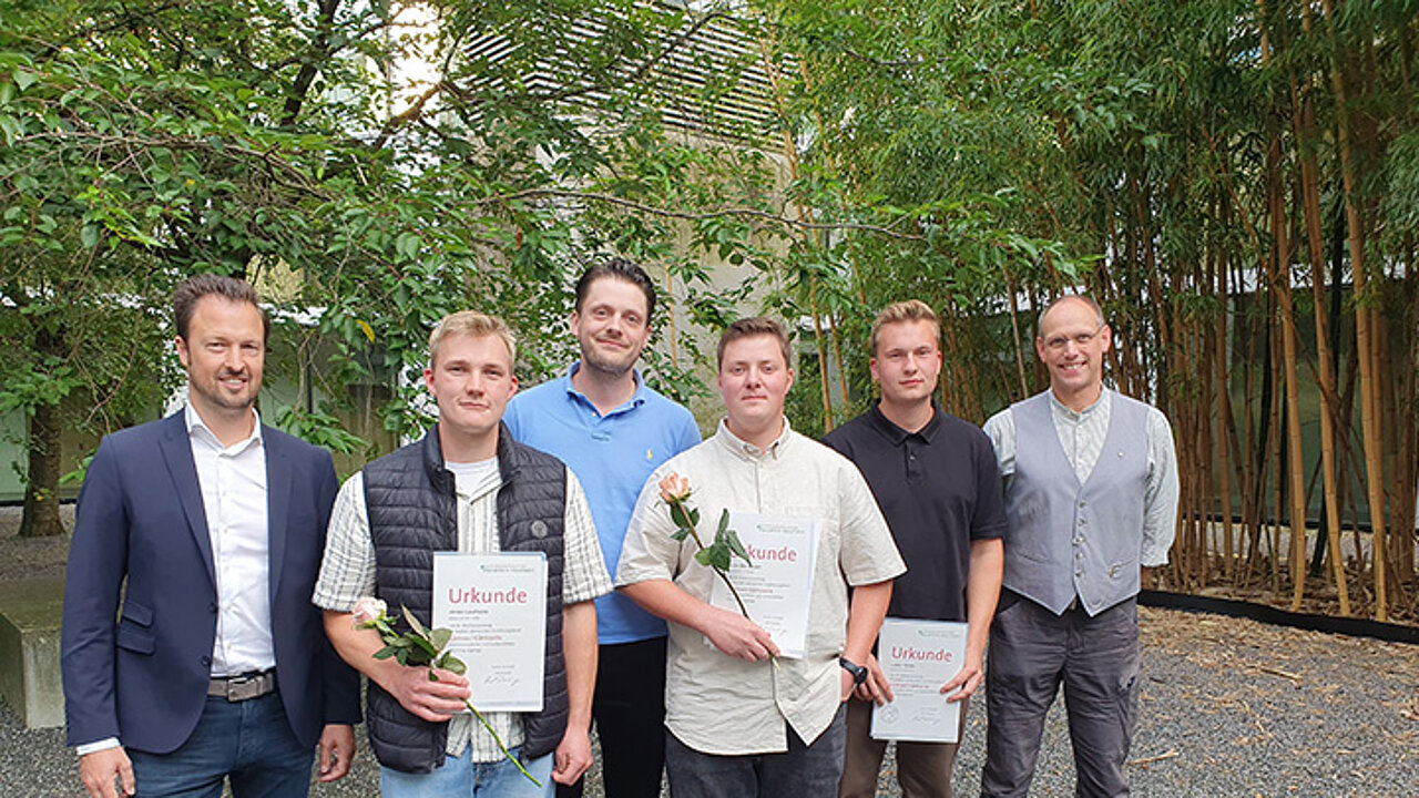 Freisprechungsfeier der Landschaftsgärtner*innen in Recklinghausen