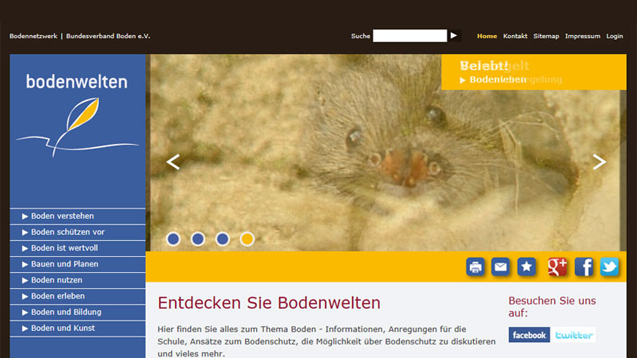Screenshot bodenwelten
