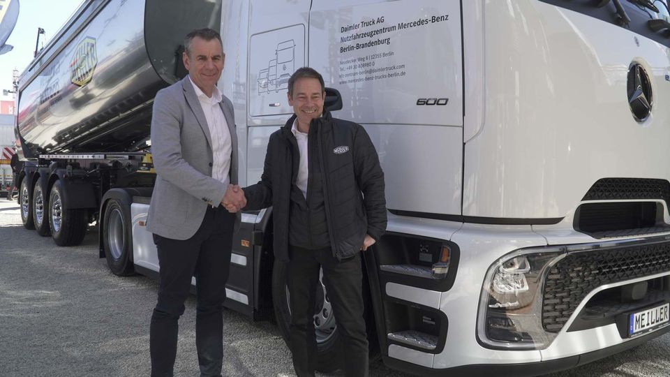Mercedes Benz eActros 600