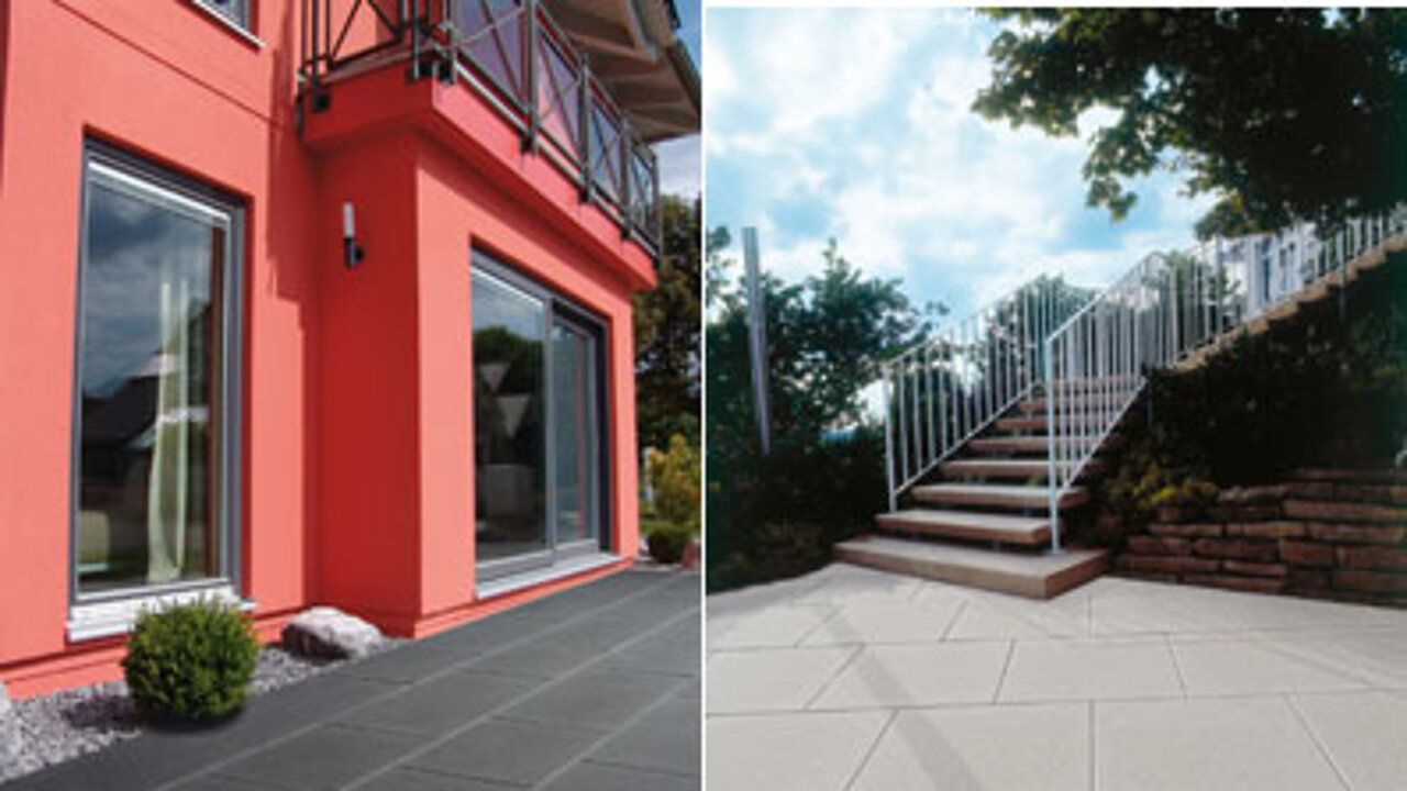 Terrassenplatten