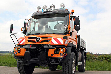 Lampenbügel für dem Unimog