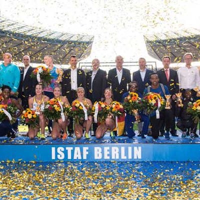im Olympiastadion Berlin