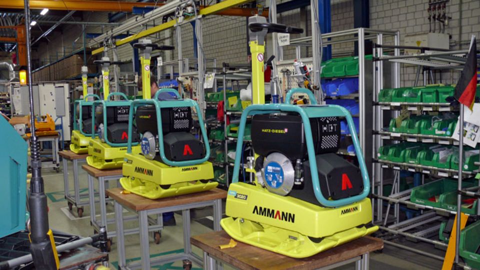 Ammann Rüttelplatte