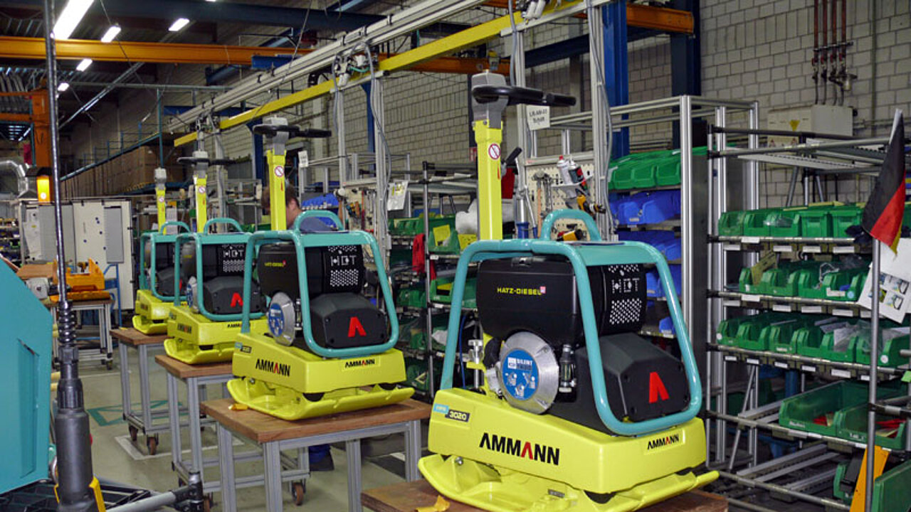 Ammann Rüttelplatte