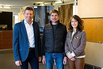 Norbert Peter, Rudolf und Elisabeth Kainz