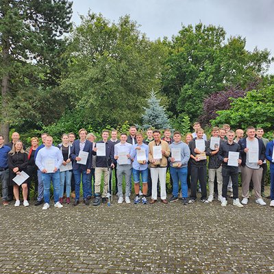 Freisprechungsfeier in Willich