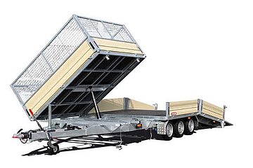 Tridem-Maschinentransporter