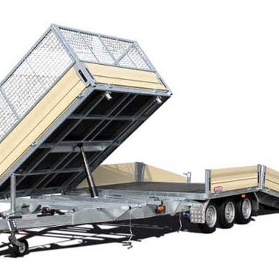 Tridem-Maschinentransporter