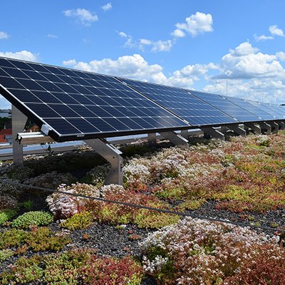 Solargründach