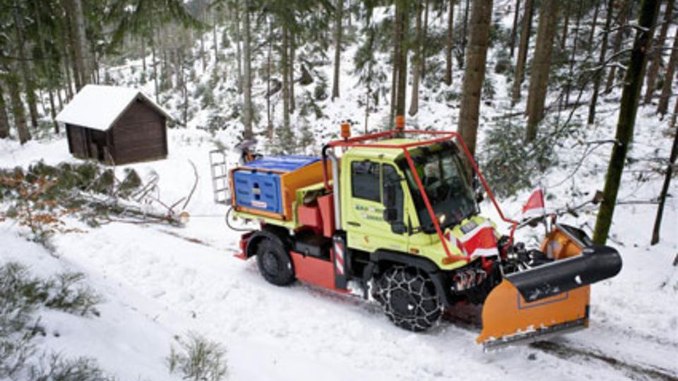 Unimog 400 Forstausrüstung