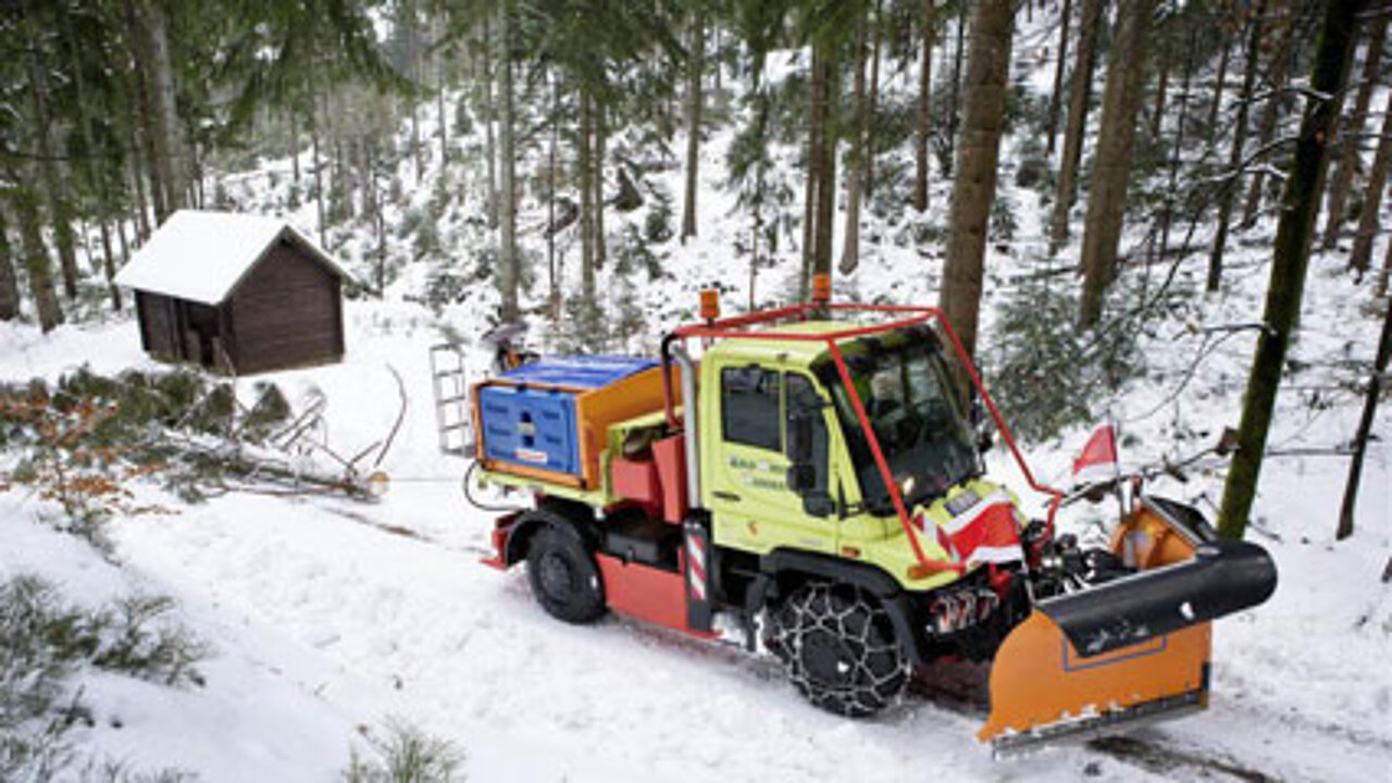Unimog 400 Forstausrüstung