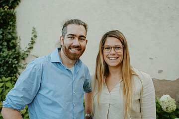Jonathan Hasenfuß und Nadja Frank