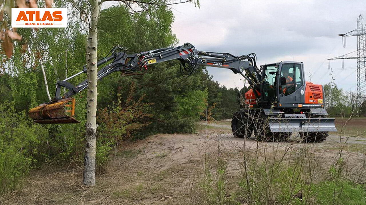 ATLAS Bagger Anbaugeräte