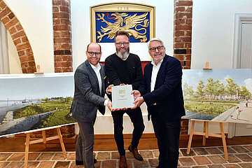 Oliver Fudickar, Claus Ruhe Madsen und Jochen Sandner
