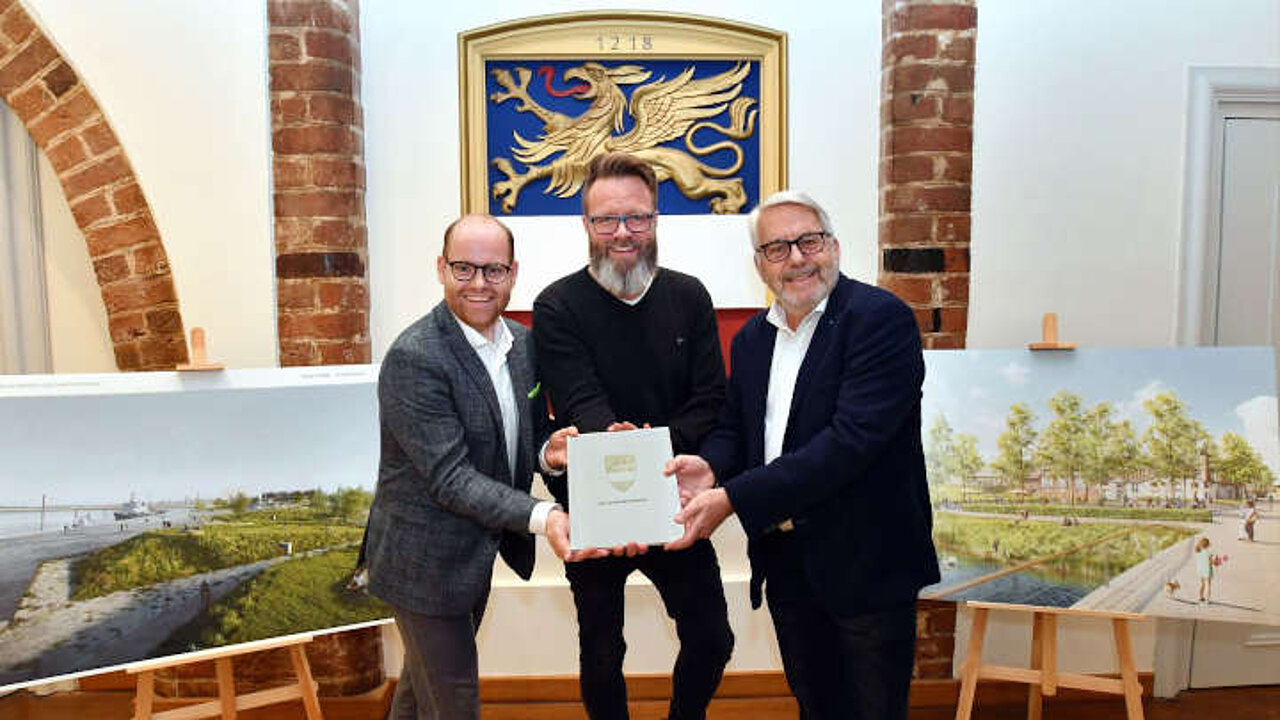Oliver Fudickar, Claus Ruhe Madsen und Jochen Sandner
