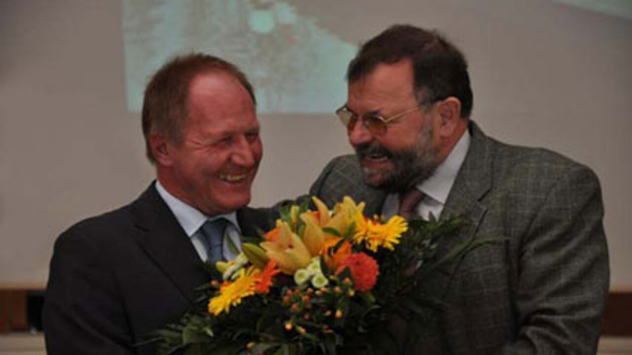 Friedhelm Schneider und Wilfried Hülsberg