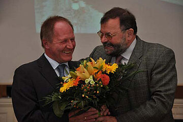 Friedhelm Schneider und Wilfried Hülsberg