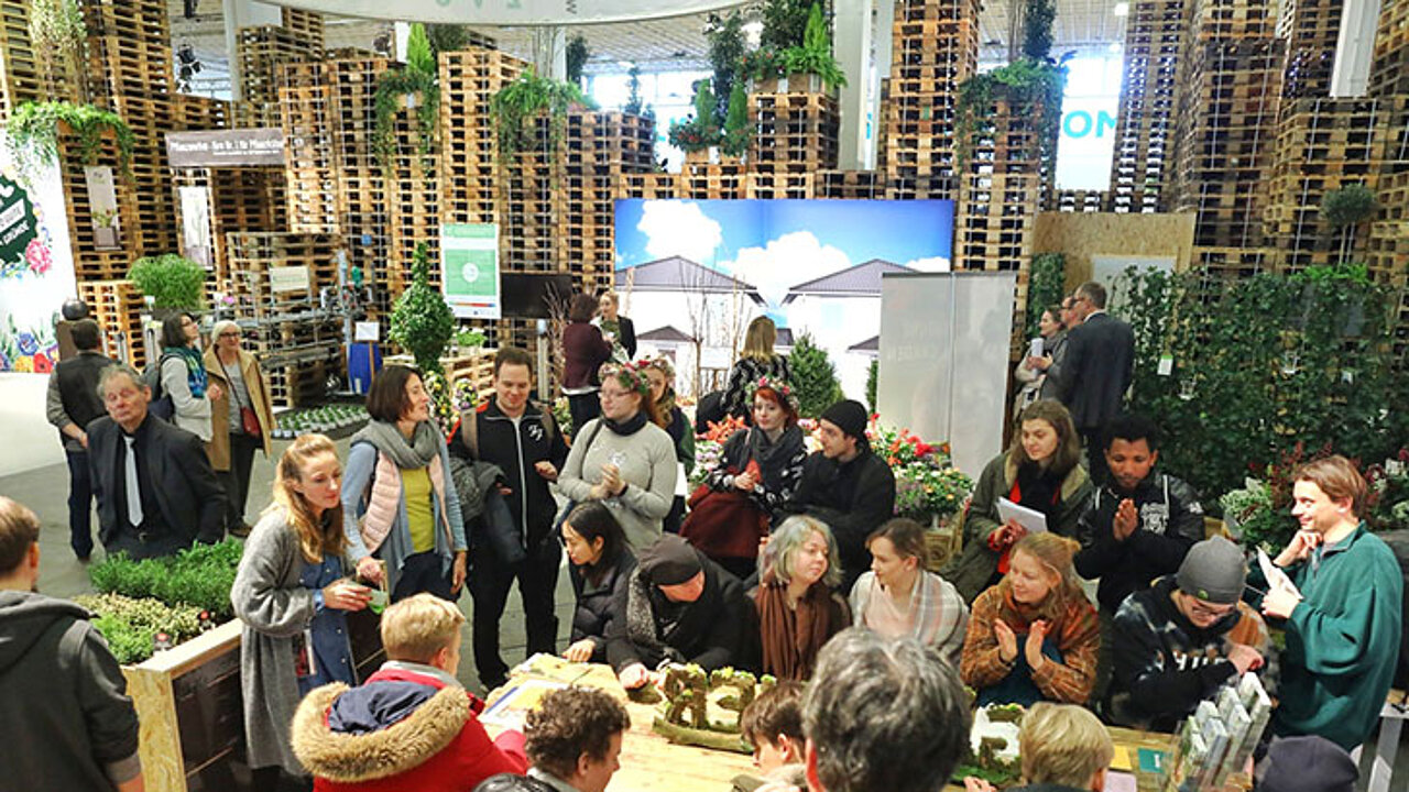 Messestand auf der IGW