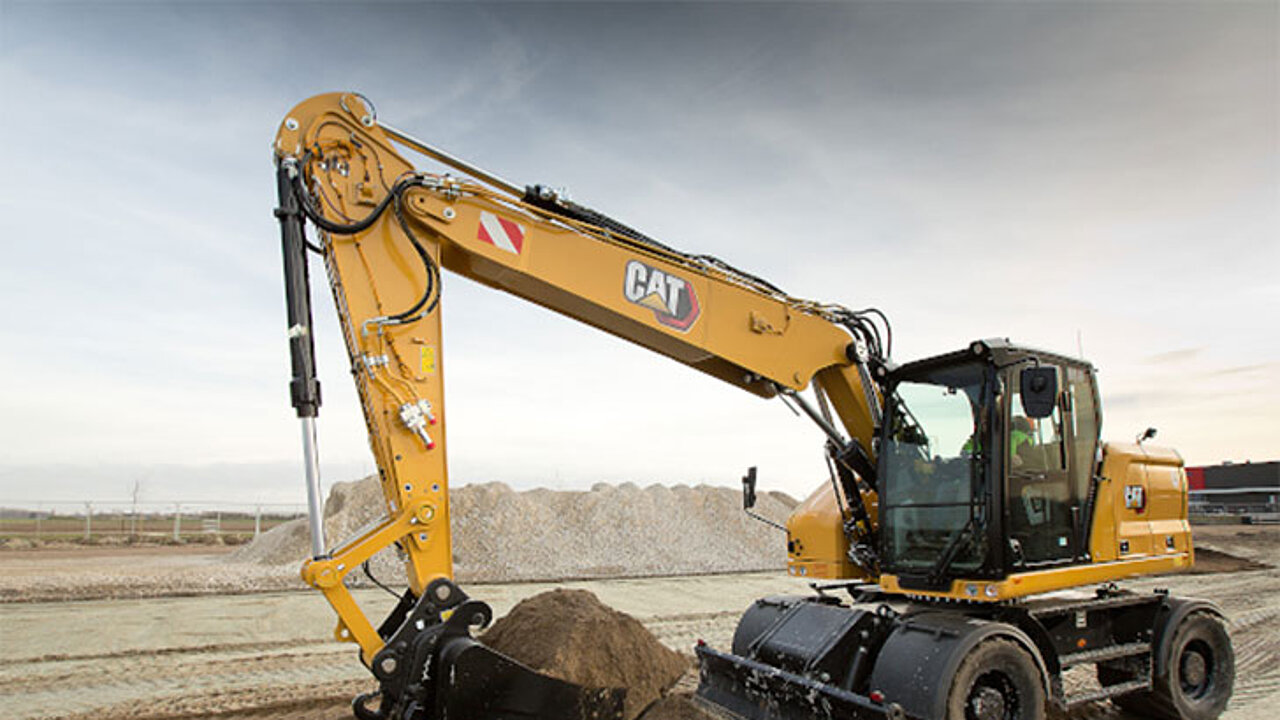 Mobilbagger Cat M318