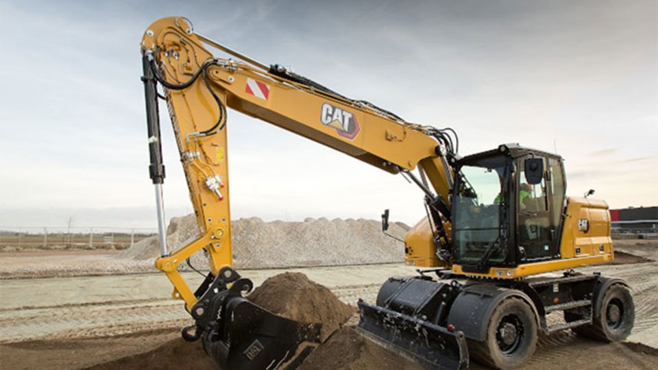 Mobilbagger Cat M318
