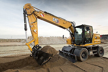 Mobilbagger Cat M318