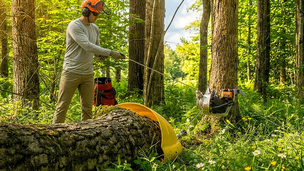 PORTABLE WINCH Winden mit ALLPRO-Akku von Stihl