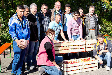 Apfel-Spende