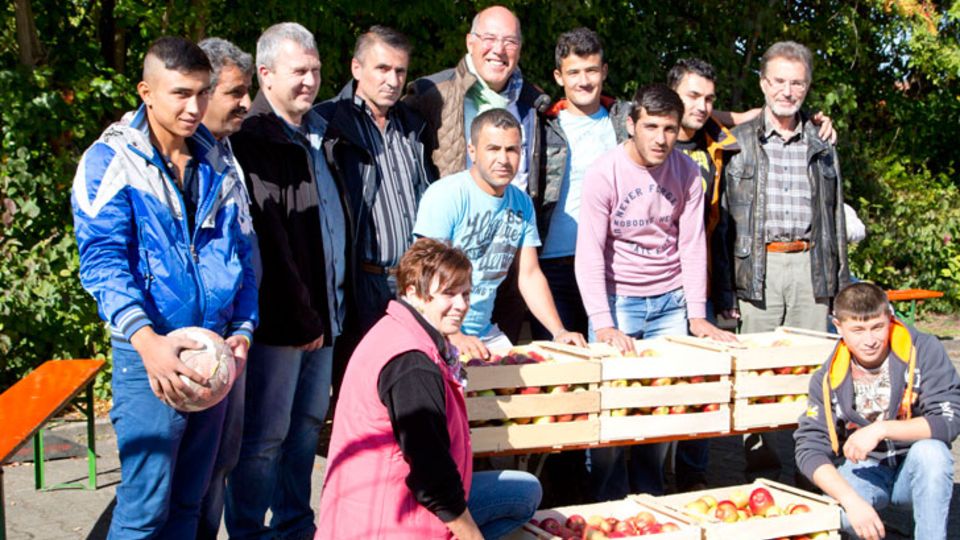 Apfel-Spende
