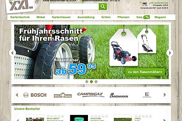 Screenshot Garten-XXL