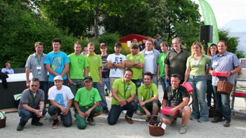 Azubi-Wettbewerb auf der Garden Life
