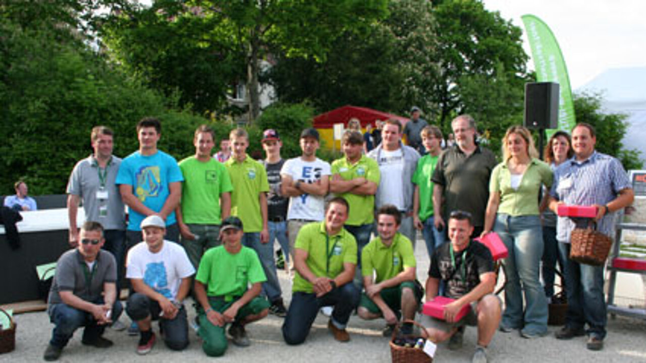 Azubi-Wettbewerb auf der Garden Life