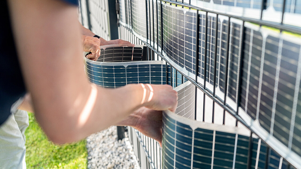 Sunbooster Solarzaun