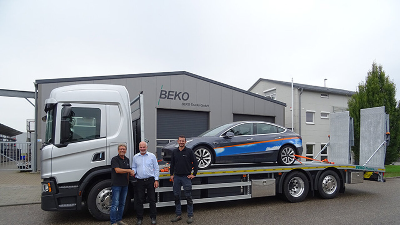 Vollelektrischer LKW