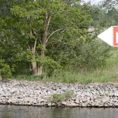 Decksteine an Havelufer