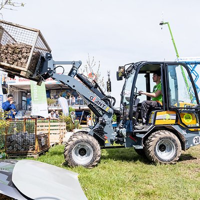 Vollelektrischer Radlader