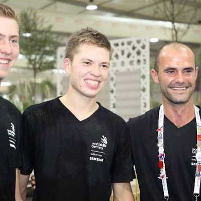 Vitus Pirschlinger, Michael Schmidt und Johannes Gaugel