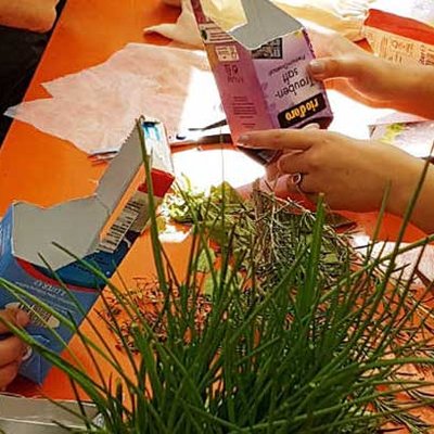 Grünes Recycling