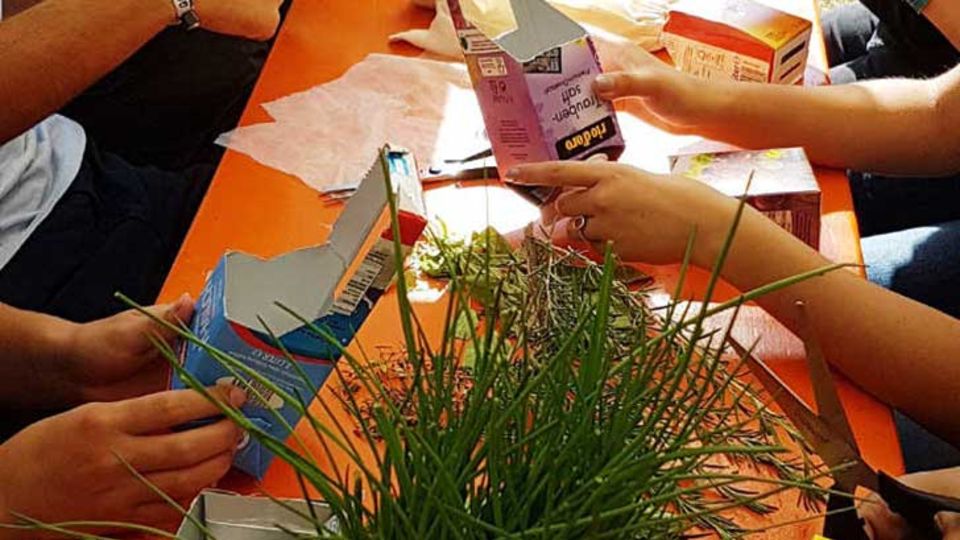 Grünes Recycling