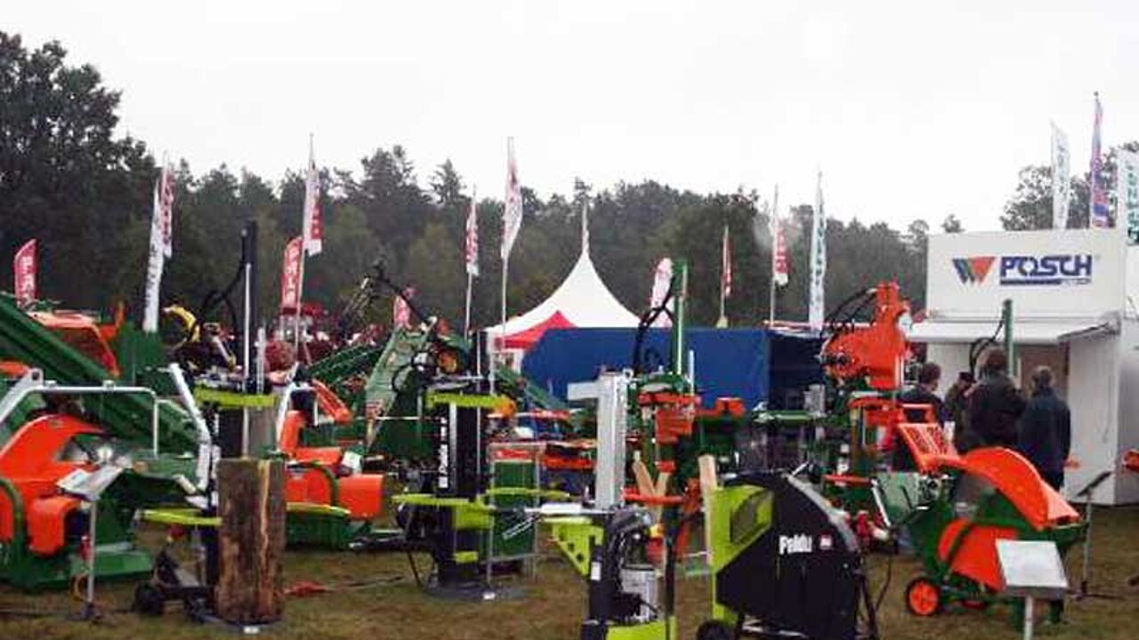 Messestand auf der ForstLive