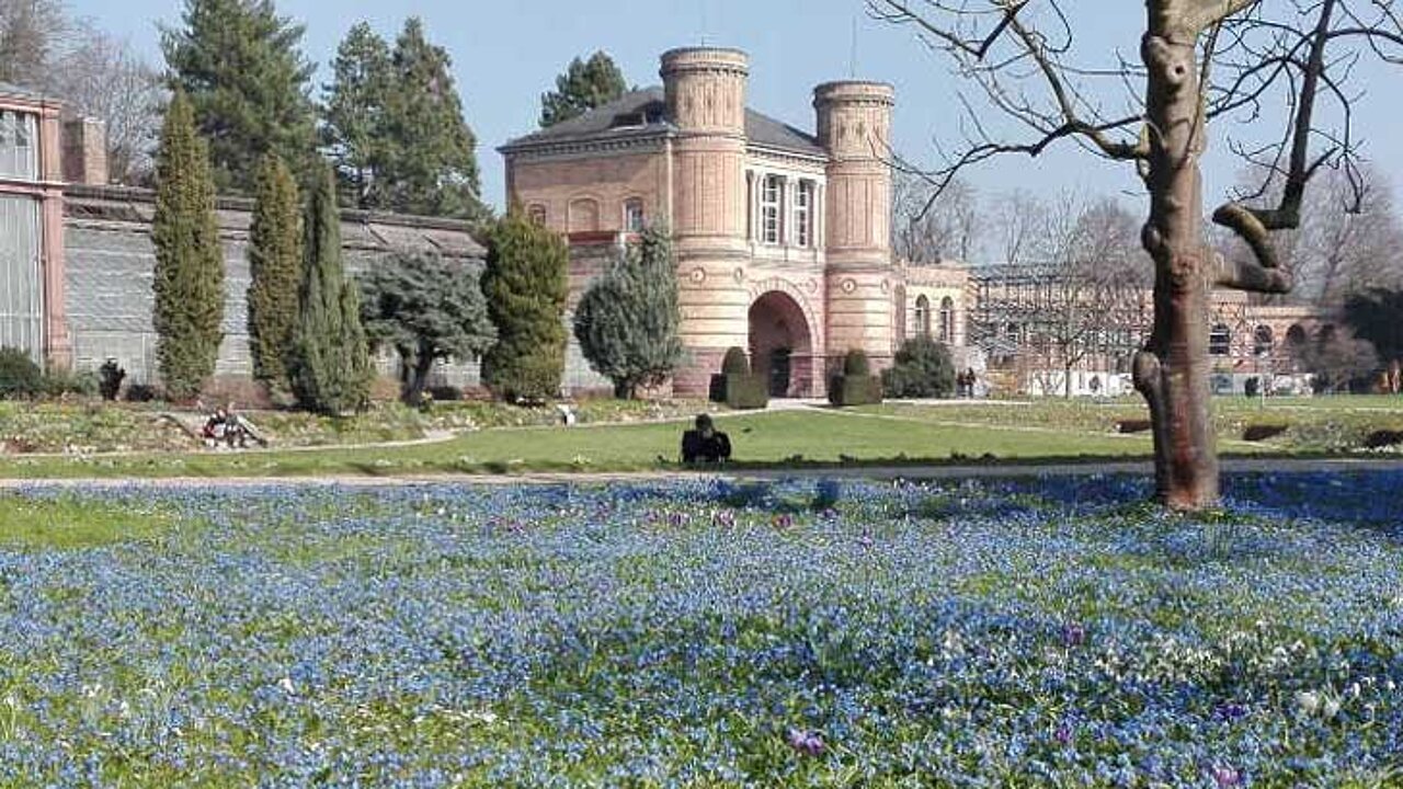 Botanischen Garten in Karlsruhe
