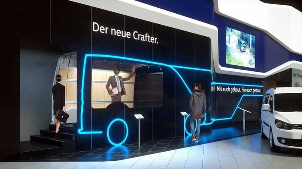Volkswagen Nutzfahrzeuge auf der bauma