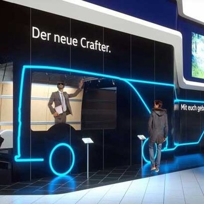 Volkswagen Nutzfahrzeuge auf der bauma